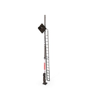 3D railway traffic light