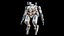 Esoscheletro Mech da Combattimento Fantascientifico con 4 Skin Pacchetto PBR