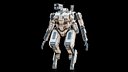 Sci-Fi Combat Mech Exoskeleton Suit - Desert PBR