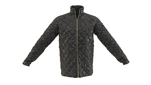 quilted jacket 3D