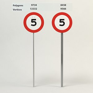 speed limit-5 3d 3ds