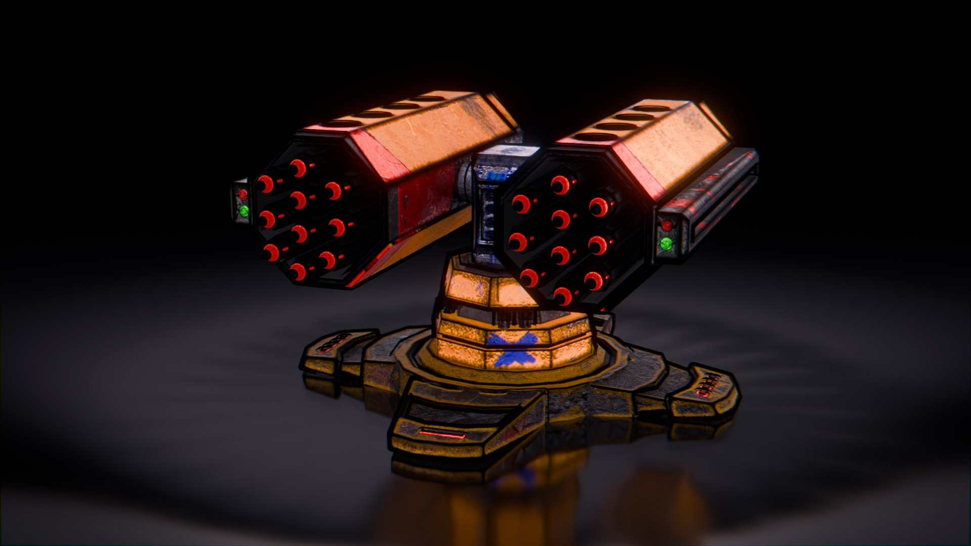 3D The Rocket Barrage Turret model https://p.turbosquid.com/ts-thumb/qd/TskOHi/v3/2/png/1761816967/1920x1080/fit_q87/f1301dd01111df041b517589644a1db53386a190/2.jpg