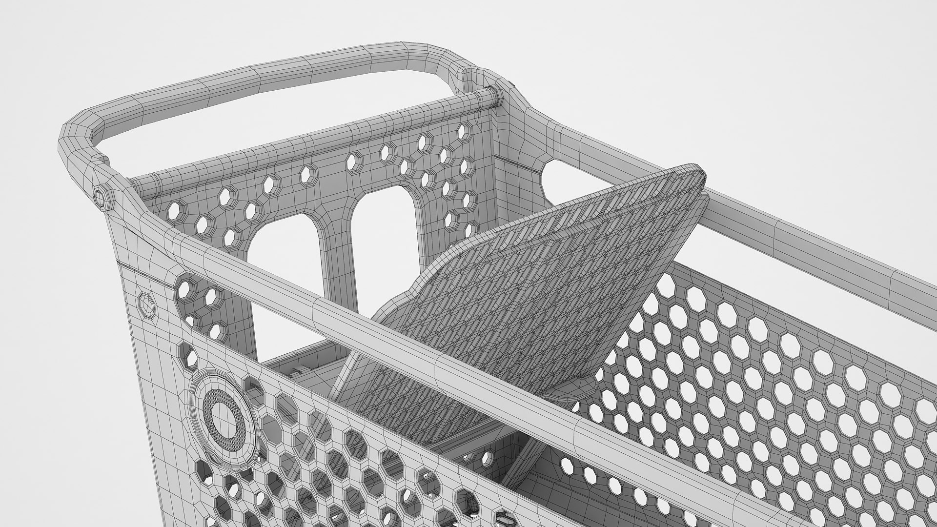 3D Target Shopping Cart - TurboSquid 1961129