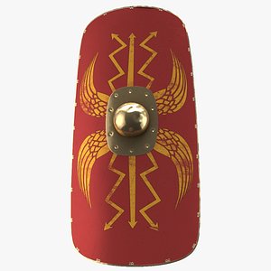 Scutum Roman shield model