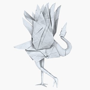 3D Origami Crane