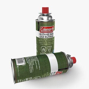 Butane gas cartridge model