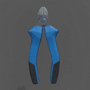 3D cutting pliers model
