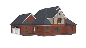 3D model Mediterranean Style House-02