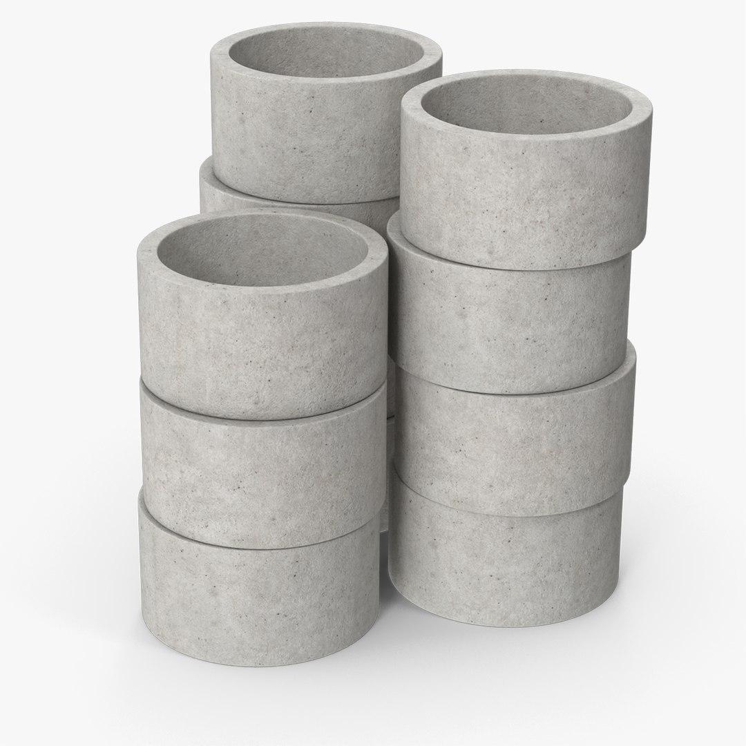 Concrete Rings3D模型 - TurboSquid 2070855