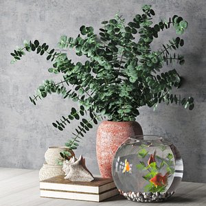 3D decorative set model