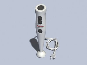 3d model hand blender