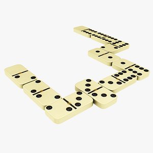 domino 01 3D model