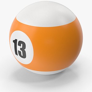 Pool And Snooker Ball 13