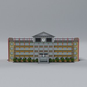 school building 3D