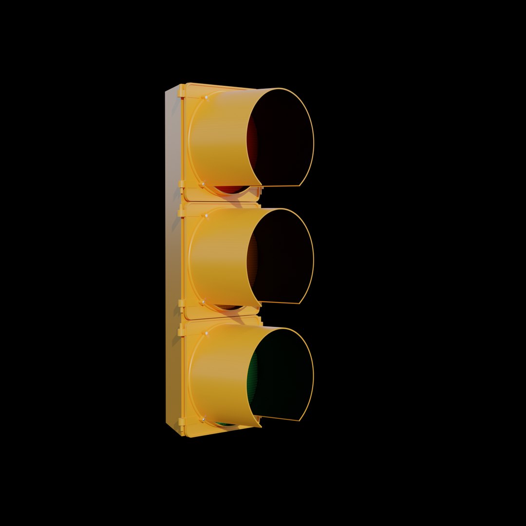 3D Model Traffic Light - TurboSquid 1404531