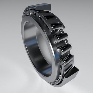 Conical single-row roller bearing GOST 27365-87. Type 2007911.