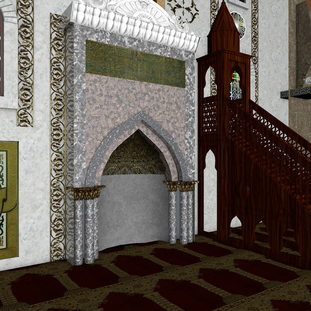 Aqsa Mosque 3d Model Turbosquid 1292618 6422