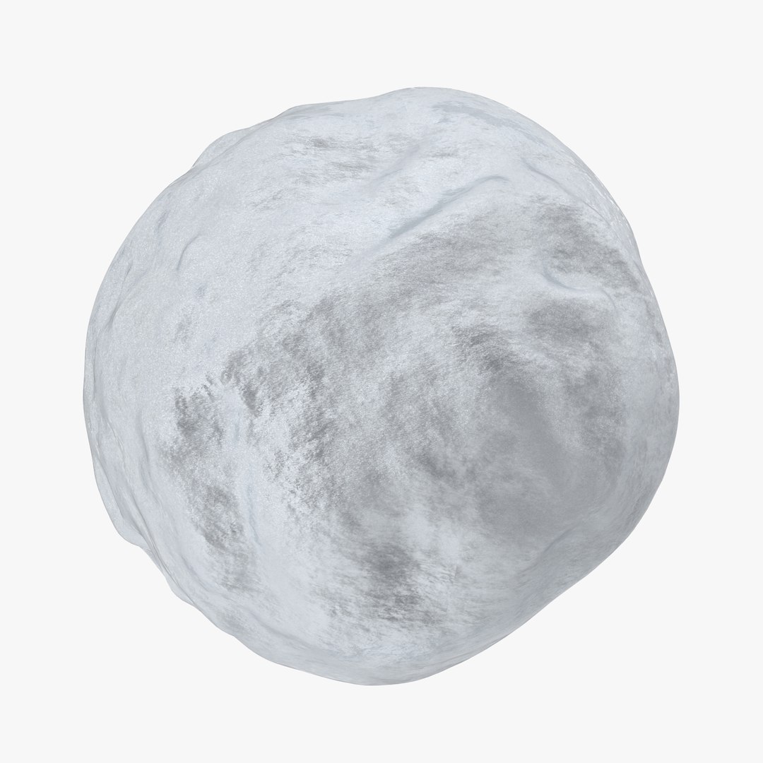 Icicles Snowballs 3d Model