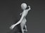 Girl Kid Body Base Mesh 3D 模型 10k 多边形