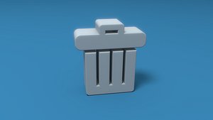 3D trash user interface