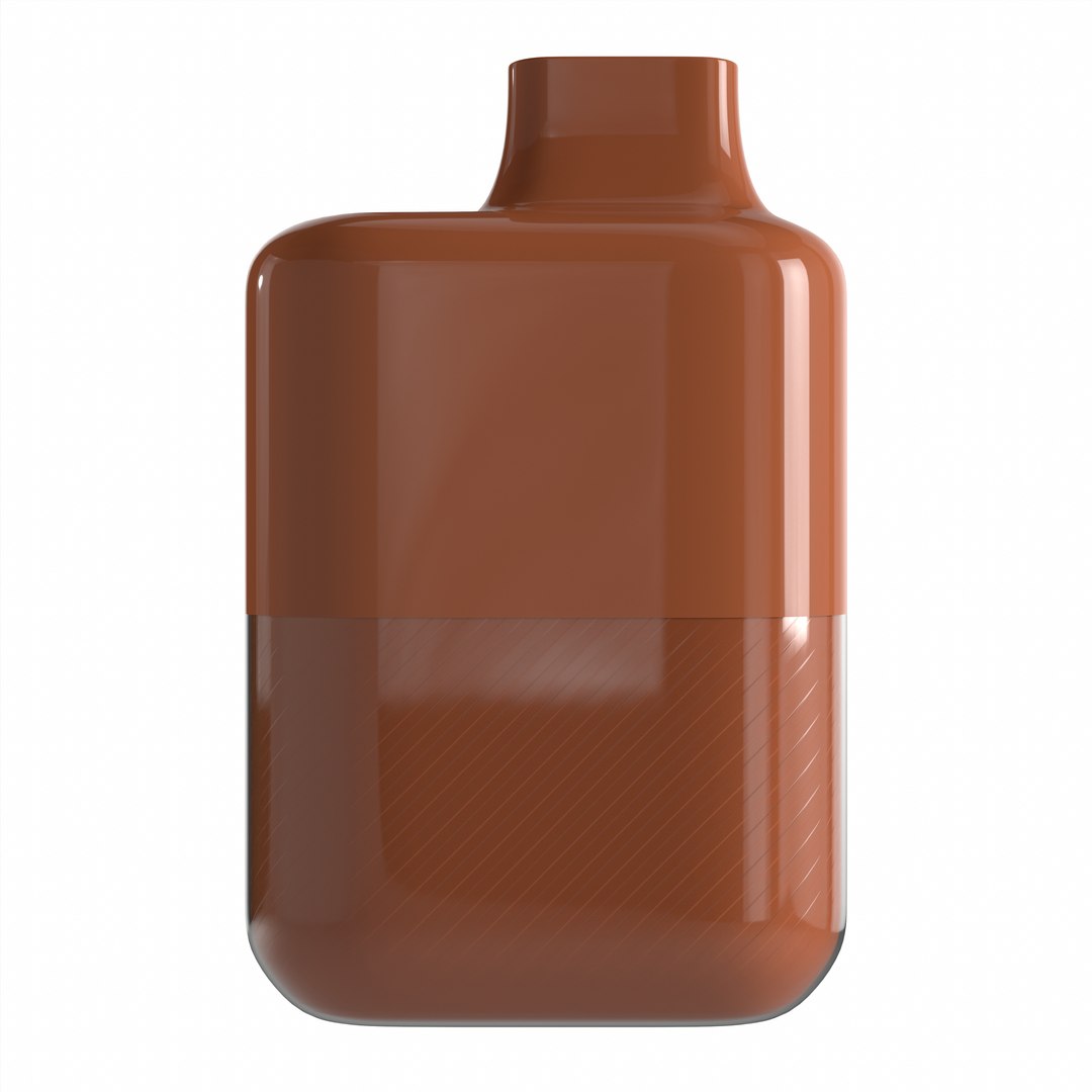 Vozol Alien 5000 Caramel Egg Pudding 3D Model PBR 4K Lowpoly 3D