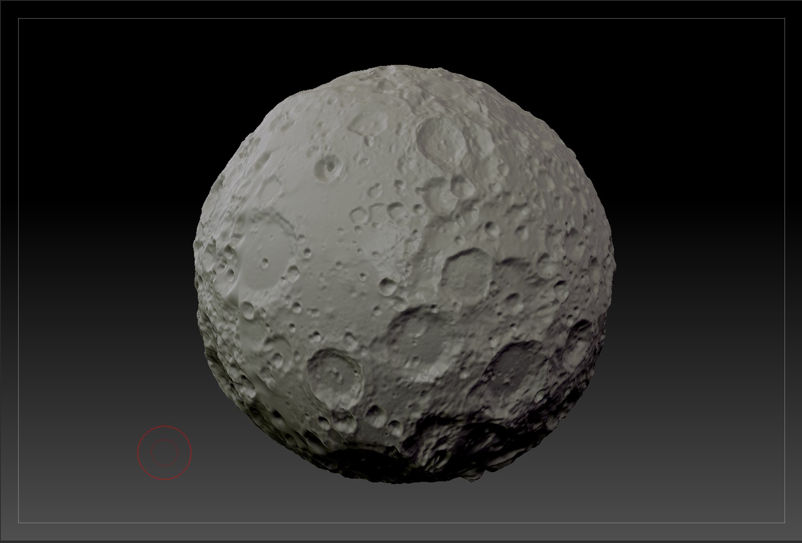 3d Model Of Planet Moon