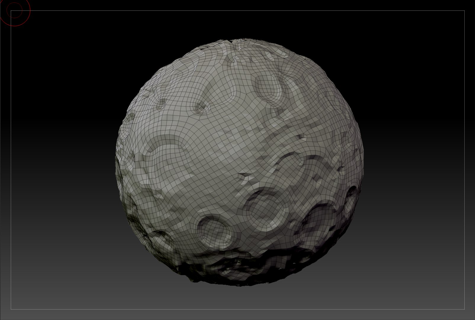 3d Model Of Planet Moon