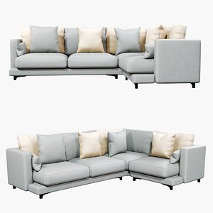 3D Verona Sectional Sofa model