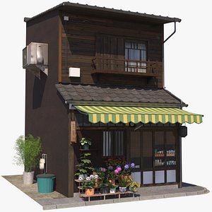 Florist PBR Remastered 3D model