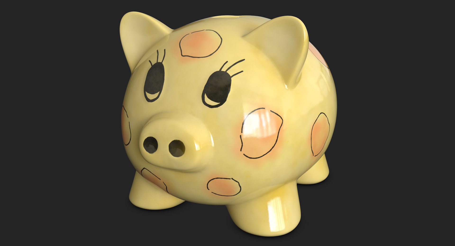 Realistic piggy bank deals