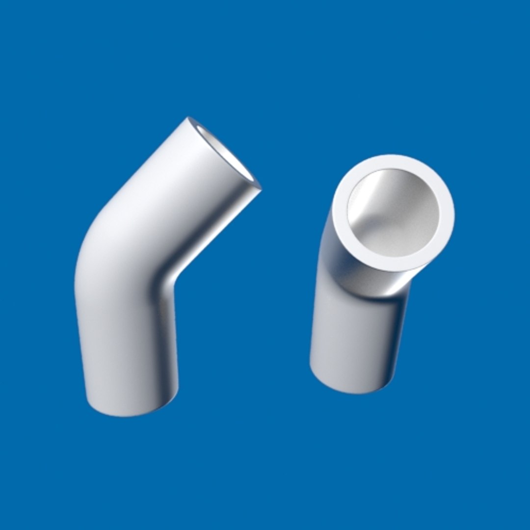 3d model of pvc piping fittings https://p.turbosquid.com/ts-thumb/qe/CvEk5U/PVuijkeB/bend45/jpg/1441320438/1920x1080/fit_q87/a3a61ac91fb81aca84e573aa01ccf50f4dba2251/bend45.jpg