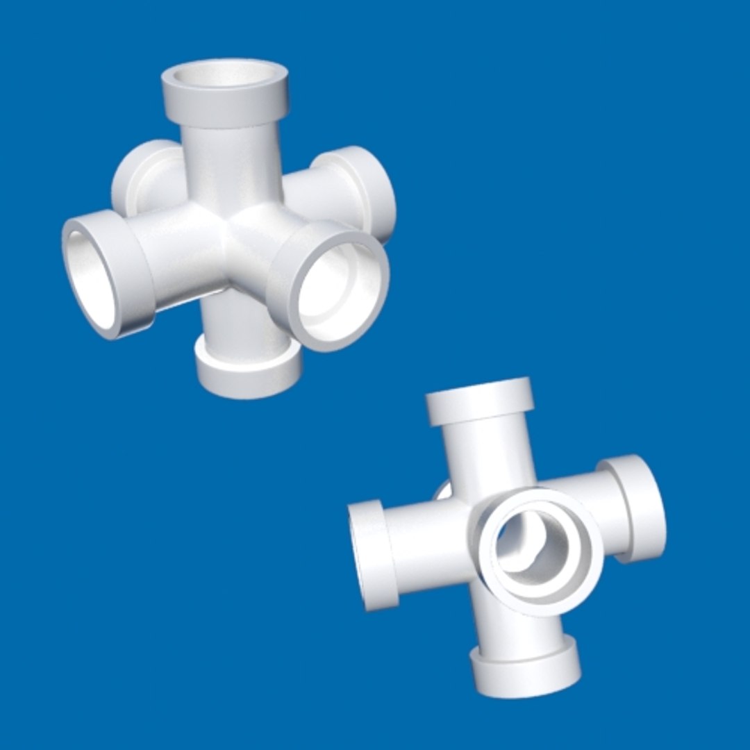 3d model of pvc piping fittings https://p.turbosquid.com/ts-thumb/qe/CvEk5U/l55RFQ7X/6wayplushead.6/jpg/1441321317/1920x1080/fit_q87/3858e341375926a3c82b764a08a967561d5ae1a9/6wayplushead.6.jpg
