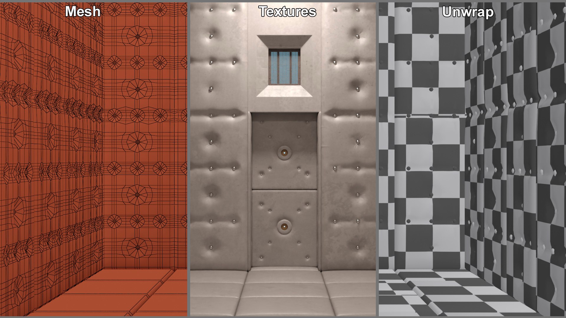 Mental Hospital Padded Room 3D Model - TurboSquid 2410556