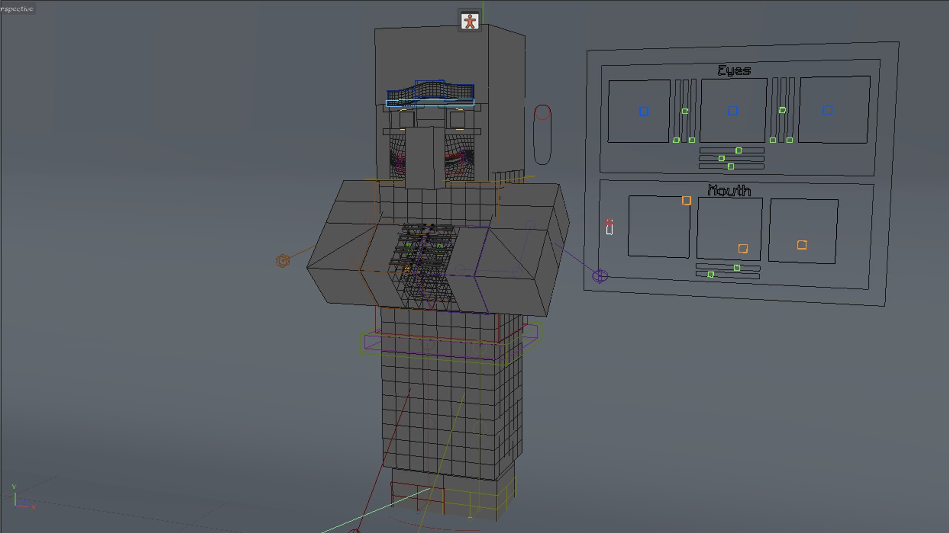 P6 Rig  A Minecraft-Like rig that works with 64x64 Textures and