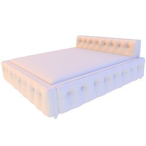 3D model Classic Quilting Bed 3
