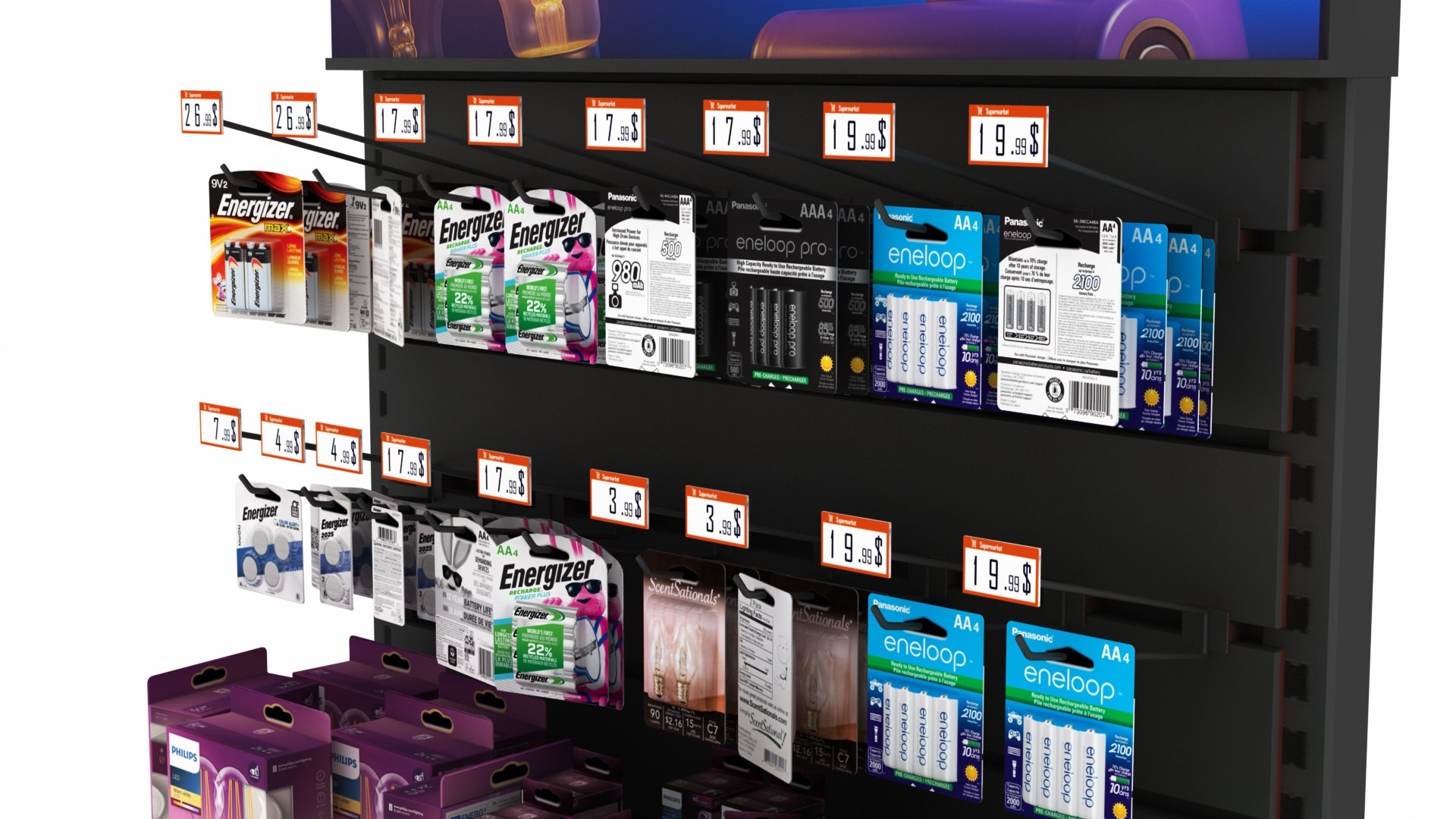 3D Devices And Batteries Rack Collection - TurboSquid 2428013
