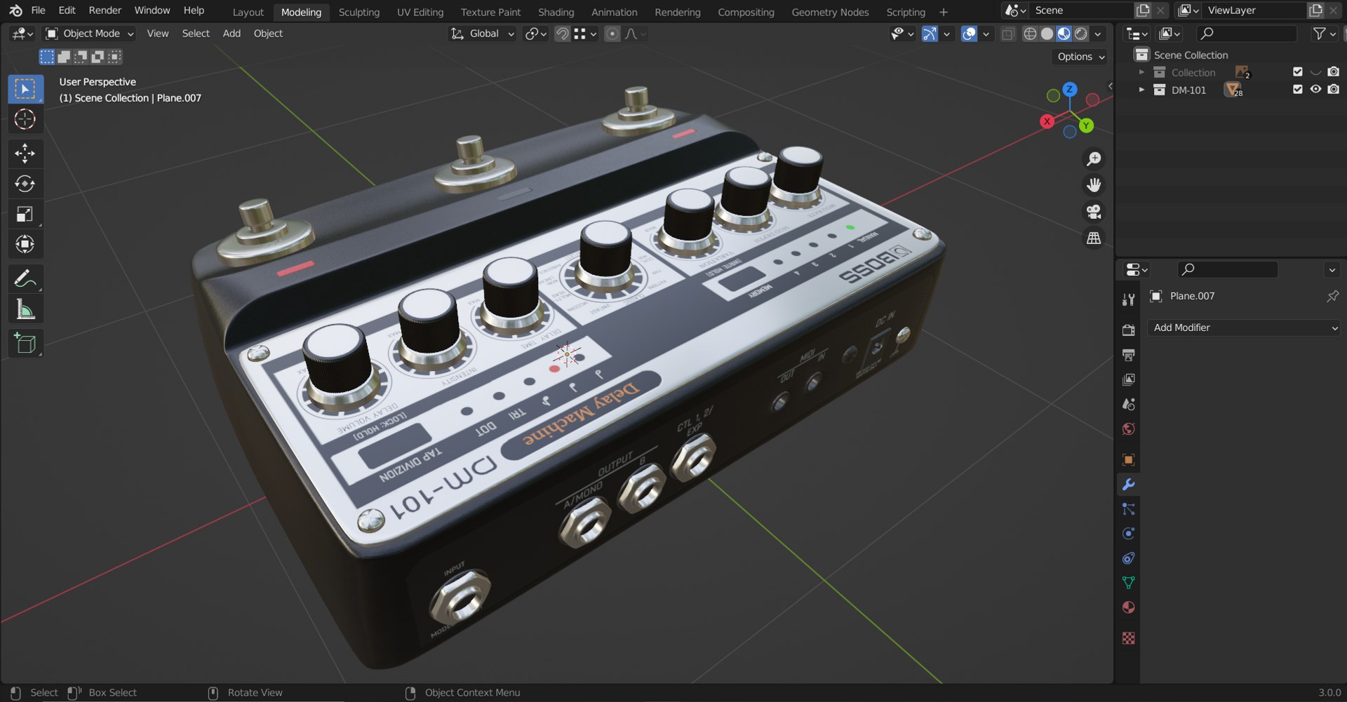 3D BOSS - effects pedals DM-101 https://p.turbosquid.com/ts-thumb/qe/Kgwx59/eM/screenshot_2/png/1757404947/1920x1080/fit_q87/c5547d5e7e05aac4eaf9e743db3faad2c734a664/screenshot_2.jpg