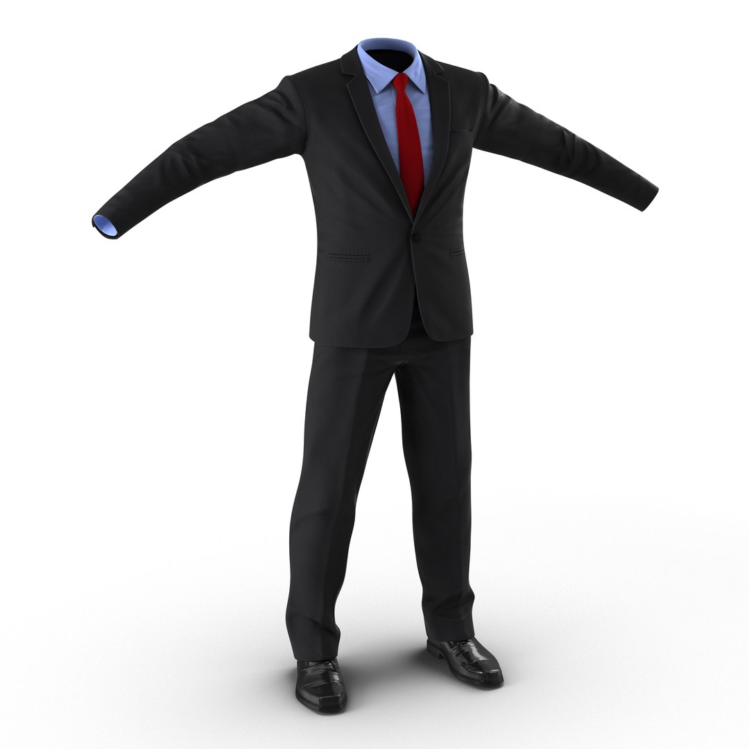 Suit 11 3D model preview