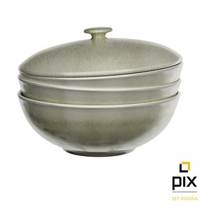 stack bowls ceramic 3d max