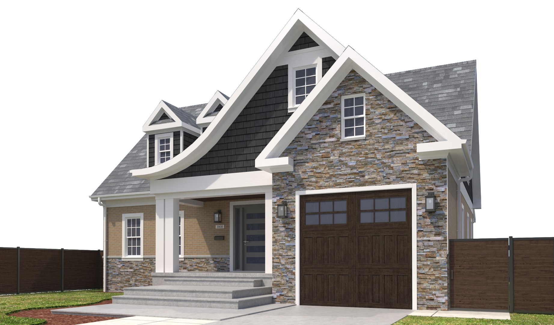 Home house window 3D model - TurboSquid 1363530