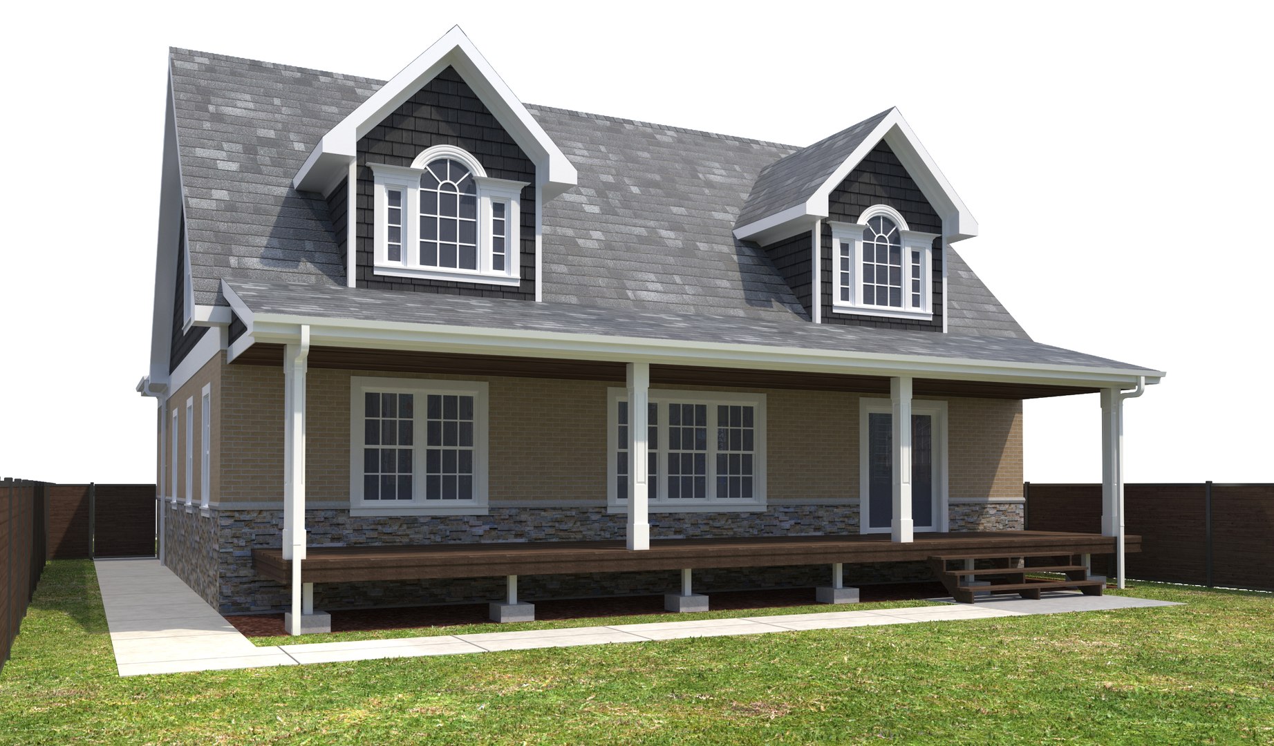 Home house window 3D model - TurboSquid 1363530