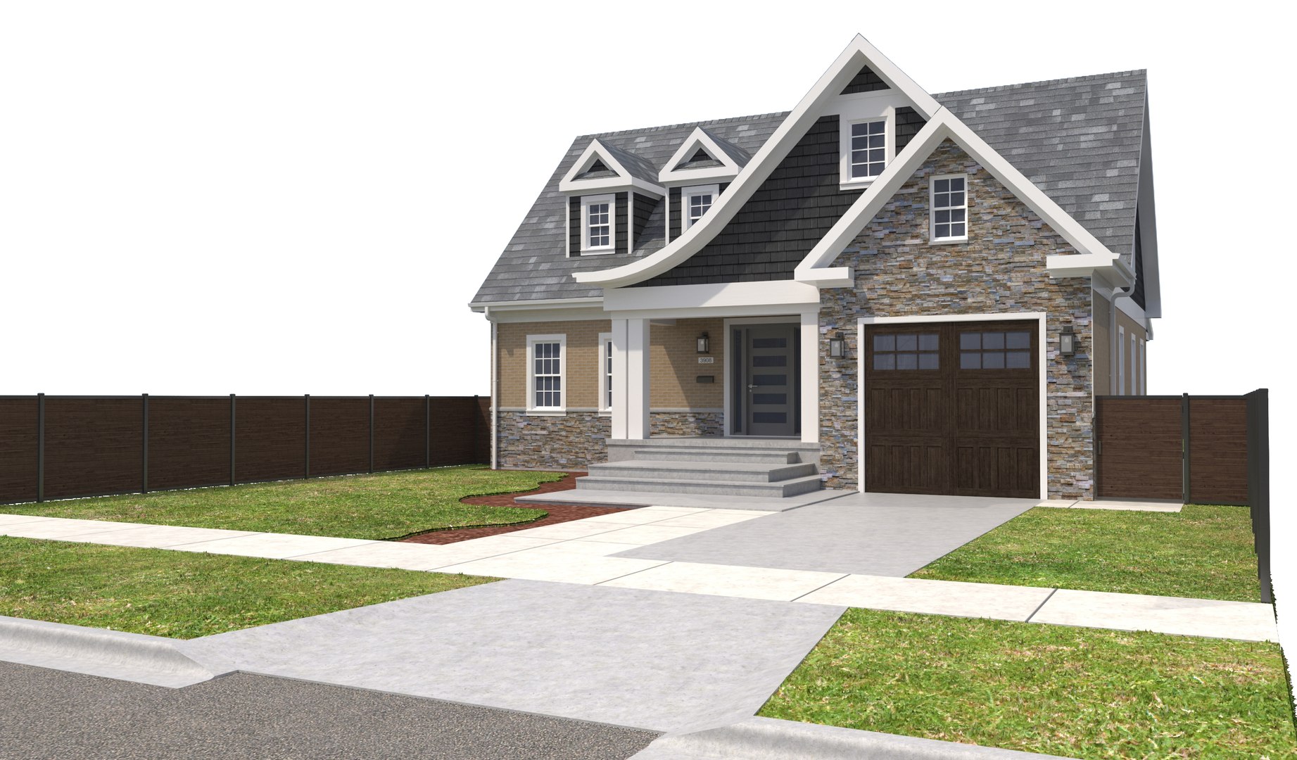 Home house window 3D model - TurboSquid 1363530