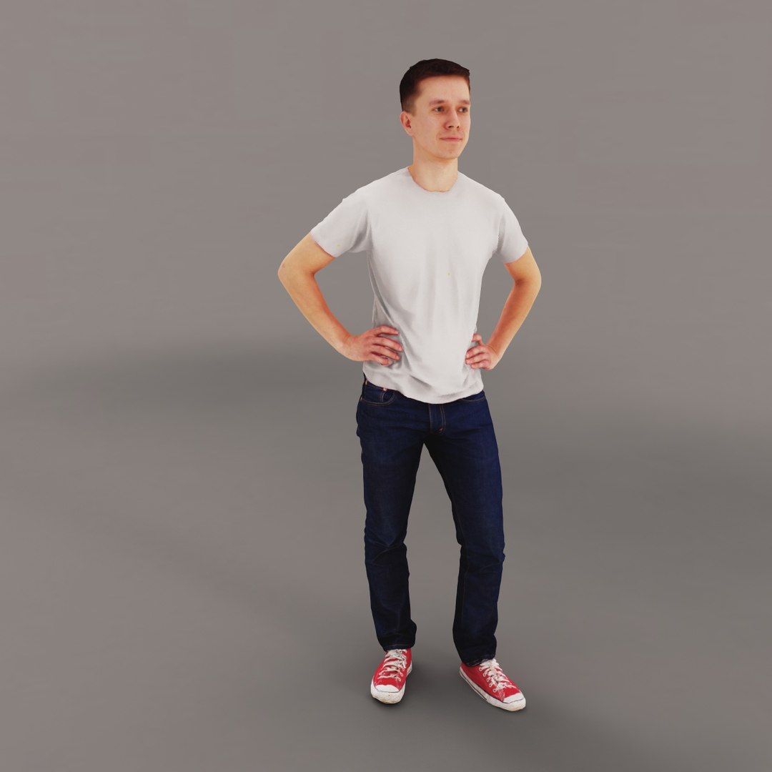 Architectural People 3d Model