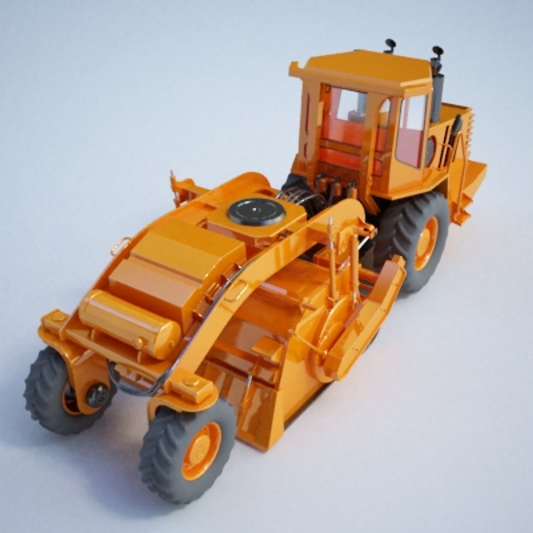Construction Equipment - 3d Model