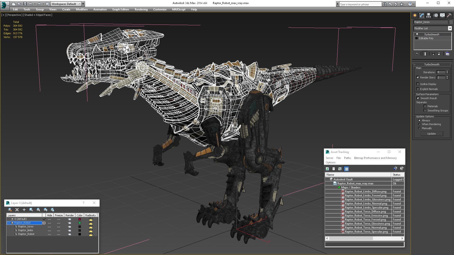 Raptor Robot 3D model https://p.turbosquid.com/ts-thumb/qe/SWE2aA/IR/raptorrobotc4dmodel017/jpg/1717174191/1920x1080/fit_q87/68591bbaa21f7d59e1d34f39985af80d05901697/raptorrobotc4dmodel017.jpg