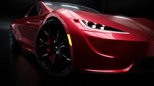 Tesla Roadster 3D model