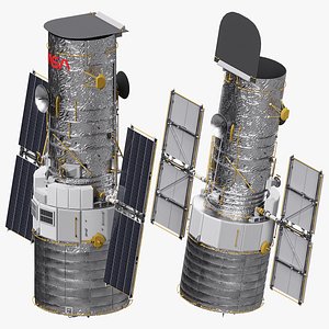 3D model Hubble Space Telescope