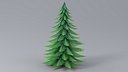 Cartoon Fir Tree 05