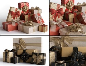 3D Gift Boxes 1