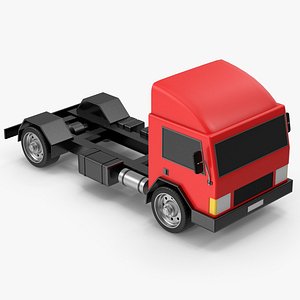 Cartoony Truck model